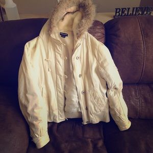 Guess Fur Hood Jacket